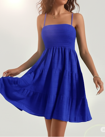 VelvetVouge™ Emerald Sundress